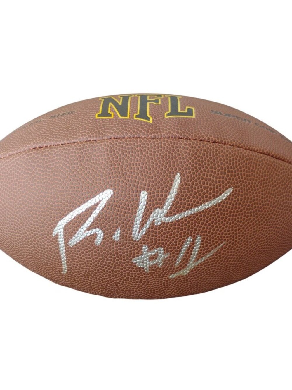 Rachaad White Signed Wilson Football Tampa Bay Buccaneers BAS COA Proof